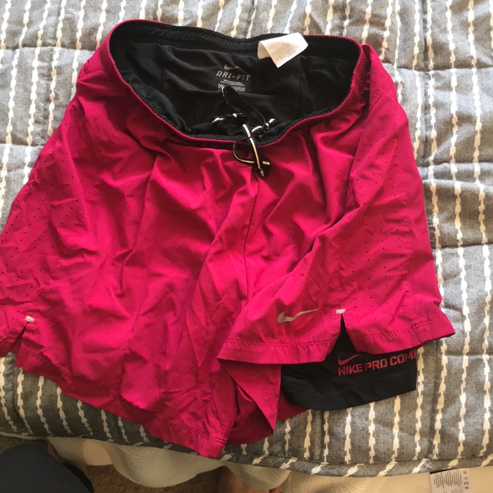 Nike running shorts